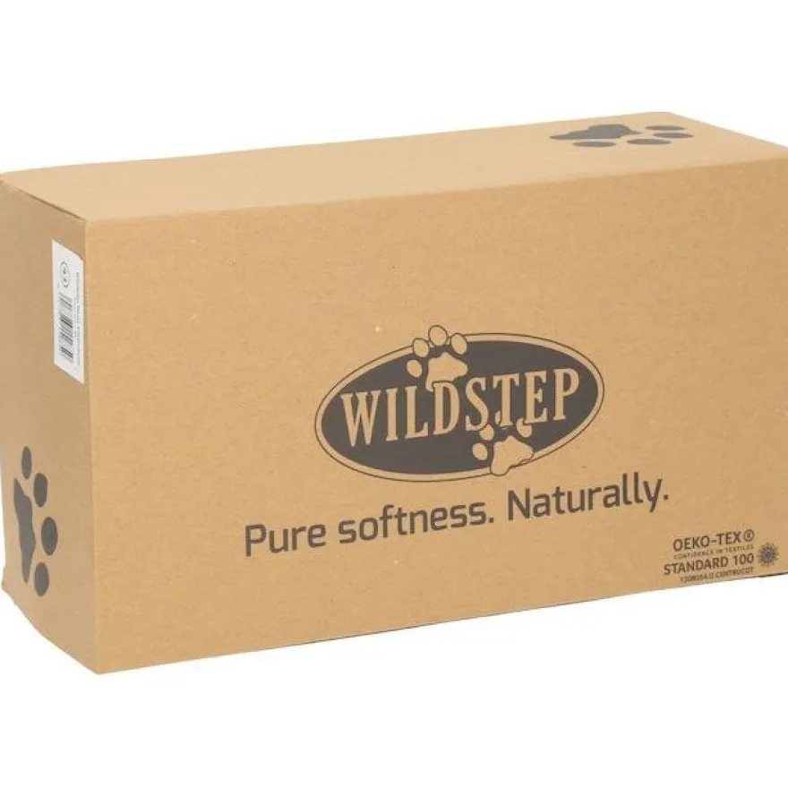 Villapistokkaat kumipohjalla Wildstep Wool, vaaleanharmaa