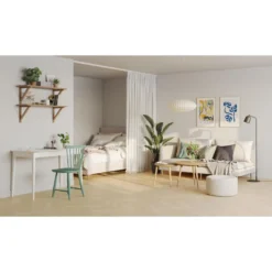 Vinyylimatto Tarkett Iconik Texstyle Skane Herringbone Natural, leveys 3m