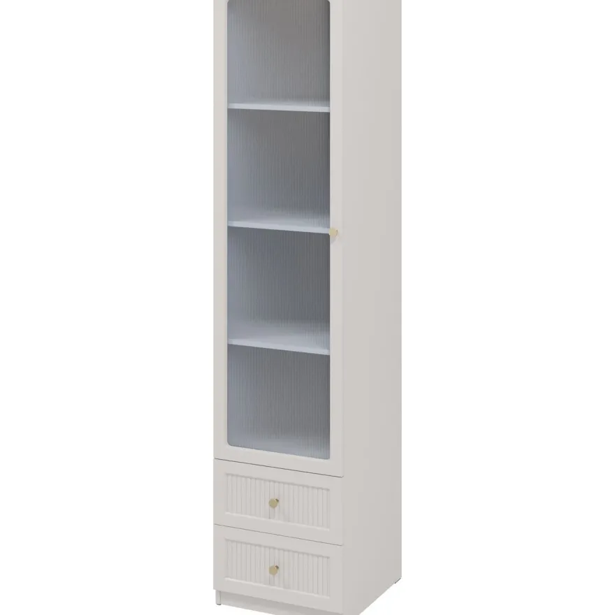 Vitriini Nomla FERENA 1D2SZ, 46x201cm, beige