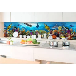 Välitilatarra Dimex Fish, 180-350x60cm
