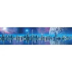 Välitilatarra Dimex Futuristic City, 180-350x60cm