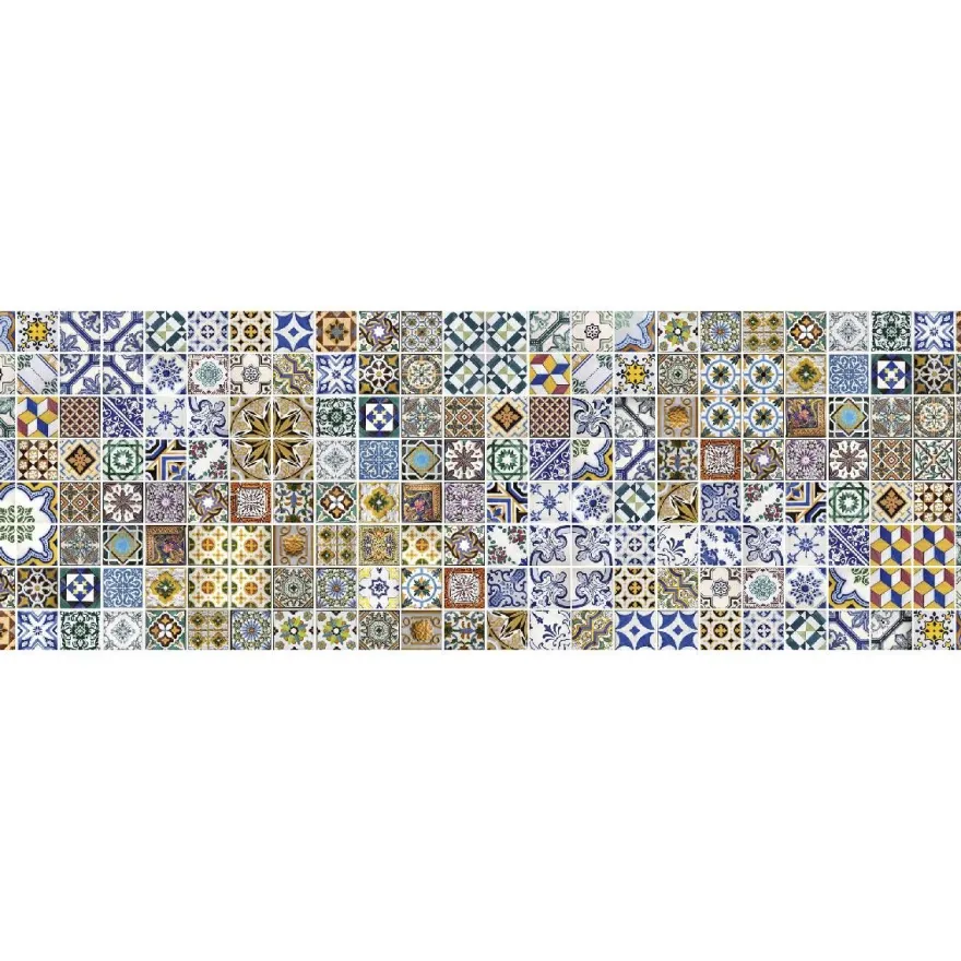 Välitilatarra Dimex Portugal Tiles, 180-350x60cm