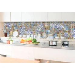 Välitilatarra Dimex Portugal Tiles, 180-350x60cm