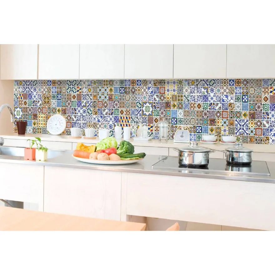 Välitilatarra Dimex Portugal Tiles, 180-350x60cm