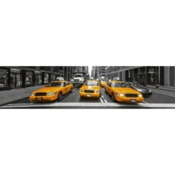 Välitilatarra Dimex Yellow Taxi, 180-350x60cm