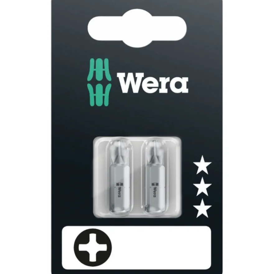 Vääntökärkisarja Wera 851/1 Torsion PH3 x 25mm, 2 kpl