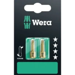 Vääntökärki Wera 855/1 TH, PZ 1, 2 kpl, 1x25mm