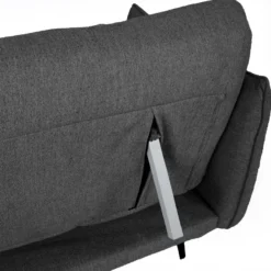 Vuodesohva Home4You LANDER 3-istuttava, tummanharmaa