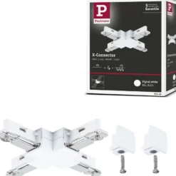 X-liitin Paulmann URail Light&Easy 104x104mm max. 1000W valkoinen