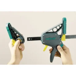 Yhden käden ruuvipuristin Wolfcraft EHZ PRO 100-150