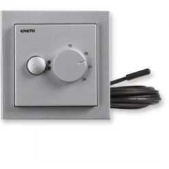 Yhdistelmätermostaatti Ensto ECO16BT-IM-083, 16A, IP30 U, alumiini