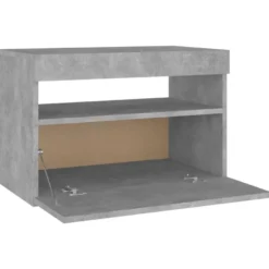 Yöpöytä LED-valoilla, 60x35x40cm, eri pakkauskokoja ja värejä