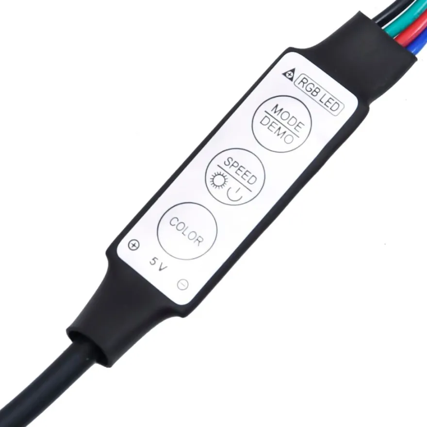 Yöpöytä LED-valoilla, 60x35x40cm, eri pakkauskokoja ja värejä