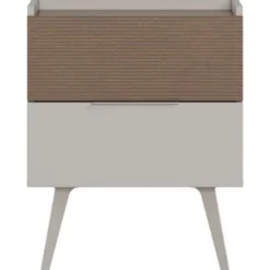 Yöpöytä Linento Furniture MKM-1820-VZ-1, 50x44cm, ruskea