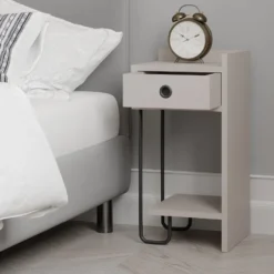 Yöpöytä Linento Furniture Sirius, oikea, eri värejä