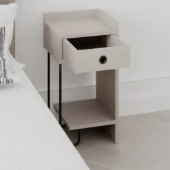 Yöpöytä Linento Furniture Sirius, oikea, eri värejä