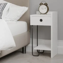 Yöpöytä Linento Furniture Sirius, oikea, eri värejä