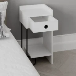 Yöpöytä Linento Furniture Sirius, oikea, eri värejä