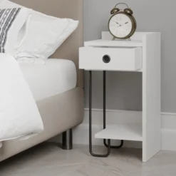 Yöpöytä Linento Furniture Sirius, oikea, eri värejä