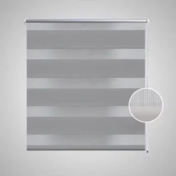 Zebra rullakaihdin 60 x 120 cm harmaa